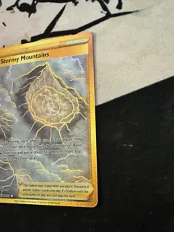 Pokemon TCG Stormy Mountains Evolving Skies Holo Card 232/203 Secret Rare - Image 3
