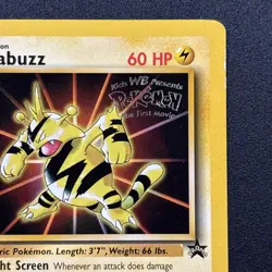 Electabuzz (Movie Promo) 02/53 Wotc Promo Wizards Pokemon Card Near Mint NM - Image 4