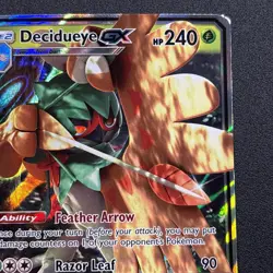 Decidueye GX 12/149 SM Base Set Holo Full Art Pokemon Card Near Mint NM - Image 4