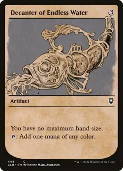 Decanter of Endless Water: MtG Legends Battle for Baldur's Gate Showcase FOIL - Image 1