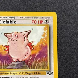 Clefable 17/64 Jungle Regular Non-Holo WOTC Pokemon Card Lightly Played LP - Image 4