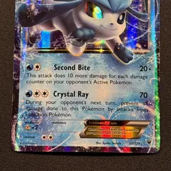 Glaceon EX 20/124 Fates Collide Holo Pokemon Card Near Mint NM - Image 3