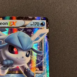 Glaceon EX 20/124 Fates Collide Holo Pokemon Card Near Mint NM - Image 4