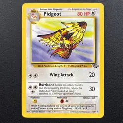 Pidgeot 24/64 Jungle Rare Non-Holo Wizards 1999 WOTC Pokemon Card Near Mint NM - Image 1