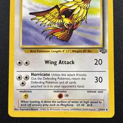 Pidgeot 24/64 Jungle Rare Non-Holo Wizards 1999 WOTC Pokemon Card Near Mint NM - Image 3