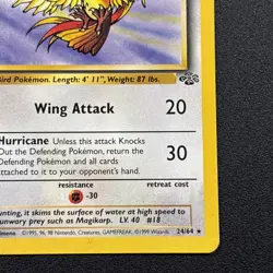 Pidgeot 24/64 Jungle Rare Non-Holo Wizards 1999 WOTC Pokemon Card Near Mint NM - Image 5
