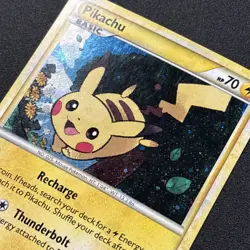 Pikachu HGSS03 Holo 2010 PROMO Pokemon Card LP - Image 5