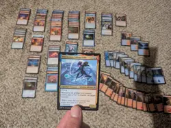 MTG Commander EDGE OF ETERNITIES ARTIFACT Deck 100 Sleeved ReadyToPlay-READ DESC - Image 1