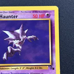 Haunter 21/62 Fossil Rare Non-Holo Wizards 1999 WOTC Pokemon Card LP/NM - Image 4
