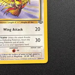 Pidgeot 24/64 Jungle Vintage WOTC Pokemon Card Near Mint - Image 5