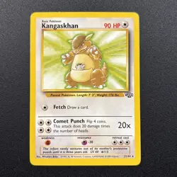 Kangaskhan 21/64 Jungle Non-Holo Pokemon Card Near Mint NM - Image 1