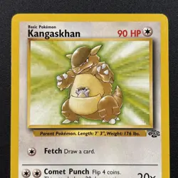 Kangaskhan 21/64 Jungle Non-Holo Pokemon Card Near Mint NM - Image 2