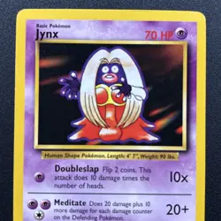 Jynx 031/102 Base Set Non-Holo WOTC Wizards Pokemon Card Near Mint NM - Image 2