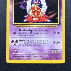 Jynx 031/102 Base Set Non-Holo WOTC Wizards Pokemon Card Near Mint NM - Image 3
