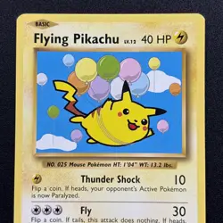Flying Pikachu 110/108 XY Evolutions Secret Rare 2016 Pokemon Card Near Mint NM - Image 2