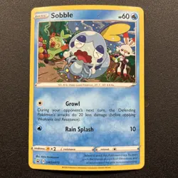 Sobble SWSH073 SWSH: Sword & Shield Promo Cards Holo Pokemon Card Near Mint NM - Image 1