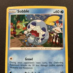 Sobble SWSH073 SWSH: Sword & Shield Promo Cards Holo Pokemon Card Near Mint NM - Image 2