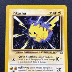Pikachu 70/111 Neo Genesis Non-Holo Pokemon Card 2000 Gamefreak Near Mint NM - Image 2