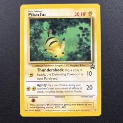 Pikachu 27/53 Promo Black Star Pokemon Card Wizards 2000 WOTC Near Mint NM - Image 1