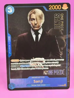 Sanji (Premium Card Collection -Live Action Edition-) P-050 One Piece Promotion - Image 1