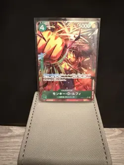 Monkey D. Luffy PRB02-005 SR Parallel ONE PIECE CARD THE BEST vol.2 Japanese - Image 1