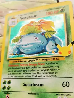Venusaur 15/102 Celebrations Classic Collection Holo Pokemon Card NM/M - Image 5