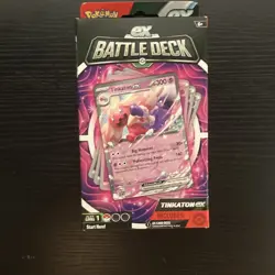 Pokemon Tinkaton ex Battle Deck 60-Card Ready-to-Play w/ Playmat & Coin - Image 1