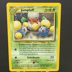 Pokemon Jumpluff Neo Revelation Holo Card 9/64 LP - Image 1