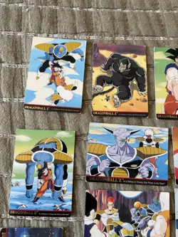 VINTAGE Dragon Ball Z Card Lot of 16 Cards - RARE - Image 2