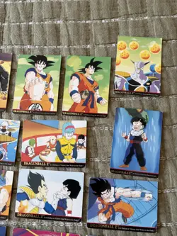 VINTAGE Dragon Ball Z Card Lot of 16 Cards - RARE - Image 3
