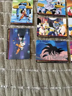 VINTAGE Dragon Ball Z Card Lot of 16 Cards - RARE - Image 4