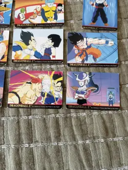 VINTAGE Dragon Ball Z Card Lot of 16 Cards - RARE - Image 5