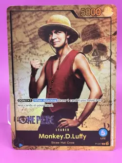 Monkey.D.Luffy Premium Card Collection -Live Action Edition- P-047 One Piece - Image 2