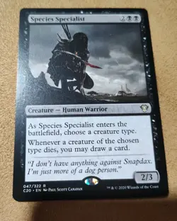 Species Specialist 049 NM NF MTG Commander 2020 Magic - Image 1