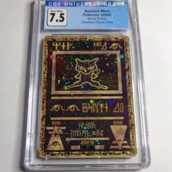 CGC 7.5 Ancient Mew Movie 2000 Promo Holo Pokemon Card SWIRL - Image 3