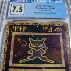 CGC 7.5 Ancient Mew Movie 2000 Promo Holo Pokemon Card SWIRL - Image 5