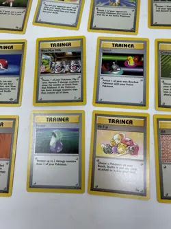 1999 Vintage Pokemon Cards Lot of 20 Trainers - Image 3