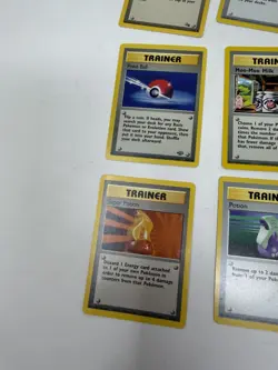 1999 Vintage Pokemon Cards Lot of 20 Trainers - Image 4