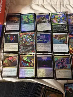 Tmnt MagicTheGathering Lot 32 Foils And Whole Box Minus Basic Lands Not Included - Image 4