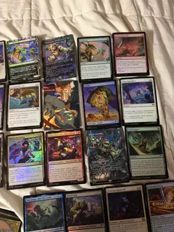 Tmnt MagicTheGathering Lot 32 Foils And Whole Box Minus Basic Lands Not Included - Image 5
