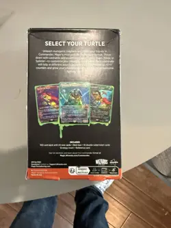 Magic the Gathering Teenage Mutant Ninja Turtles Turtle Power Commander Deck - Image 2