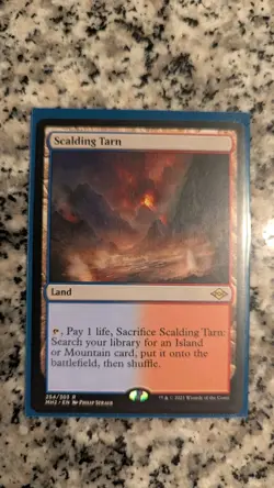 Magic: The Gathering Scalding Tarn Modern Horizons 2 Rare Land Regular Card - Image 1