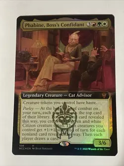 Phabine, Boss's Confidant (Extended Art Foil) - Image 1