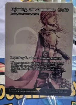 Lightning, Lone Commando - Isshin, Two Heavens as One (Showcase) Final Fantasy: - Image 1