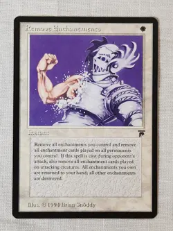 NM Remove Enchantments Legends Mtg Magic the Gathering - Image 1