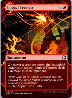 Impact Tremors U Wilds of Eldraine: Enchanting Tales 44 NM - Image 1
