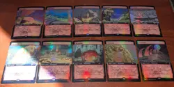 MTG: Mountains EXTENDED ART FOIL, NM Secret Lair Drop The Mountain Goats Lands!! - Image 2