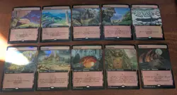 MTG: Mountains EXTENDED ART FOIL, NM Secret Lair Drop The Mountain Goats Lands!! - Image 3