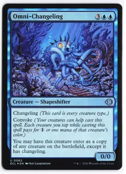 Omni-Changeling (Foil) - 62 - Lorwyn Eclipsed- Near Mint - MTG - Image 1