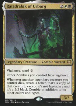 MTG DOMINARIA UNITED RATADRABIK OF URBORG RARE - Image 1